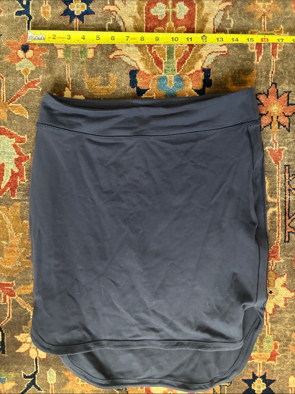 lululemon athletica Navy High-Low Active Skirt